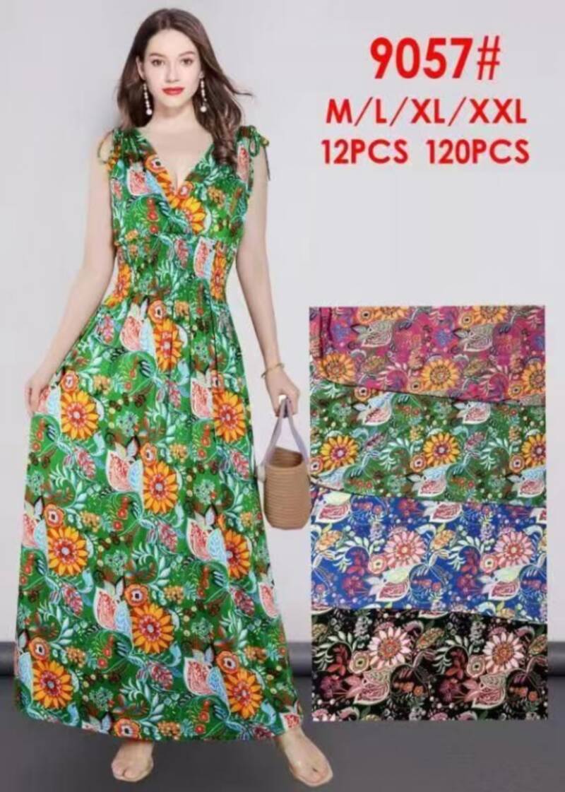 Sukienki damskie Roz M/L-XL/2XL, Mix Kolor Paczka 12 szt 1